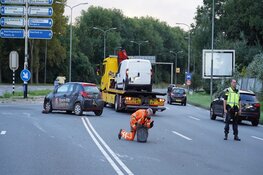 Ongeval met drie auto's op N245 in Alkmaar
