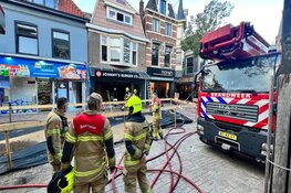 Brand in centrum van Alkmaar