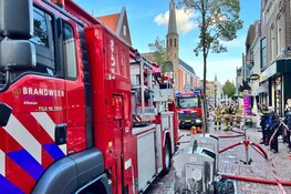 Brand in centrum van Alkmaar