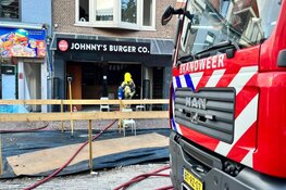 Brand in centrum van Alkmaar