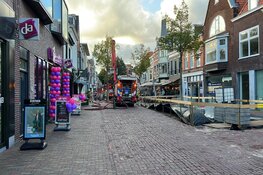 Brand in centrum van Alkmaar