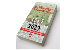 Feestelijke uitreiking Alkmaarsche Scheurkalender aan burgemeester