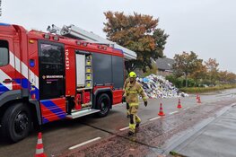 Vuilniswagen bijna in brand in Alkmaar