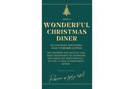 Vier de kerstdagen bij Wonder&#39;s!