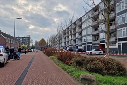Grote brand in portiekflat aan de Mesdaglaan in Alkmaar