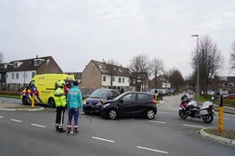 Botsing op Laan van Brussel in Alkmaar
