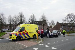 Botsing op Laan van Brussel in Alkmaar