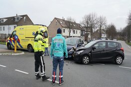 Botsing op Laan van Brussel in Alkmaar