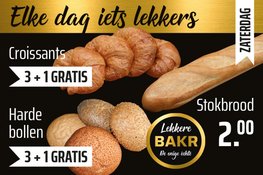 Weekendaanbiedingen van de Lekkere BAKR