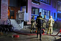 Brand in meterkast appartement Wendelaarstraat