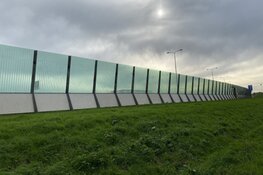 Vervangen onderdelen geluidsscherm, oprit N242 Alkmaar afgesloten