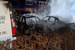 Drie auto's door brand verwoest in Heerhugowaard