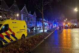 Grote brand op Stationsweg in Alkmaar
