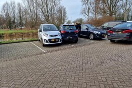 Rijbewijs ingenomen na aanrijding op parkeerplaats