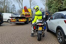 Rijbewijs ingenomen na aanrijding op parkeerplaats