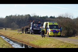 Ongeval met vrachtwagen en fietser in Egmond-Binnen