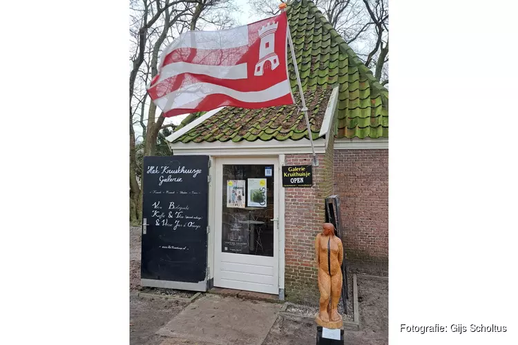 In het Kruithuisje staat vanaf 22 februari een kunstvitrine