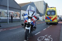 Fietsster gewond bij aanrijding Zijperstraat