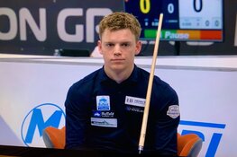 Van Etten scoort serie van vijftien punten. Driebander bij beste zestien in GP Capelle aan den IJssel