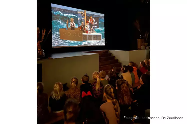 Iedereen een filmster op basisschool De Zandloper!
