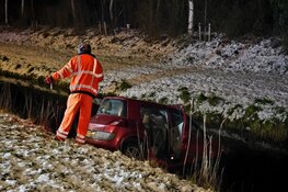 Drankrijder rijdt auto te water in Alkmaar
