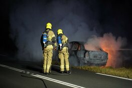 Auto door brand verwoest in Bergen Aan Zee