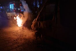 Autobrand aan Boendalehof in Alkmaar