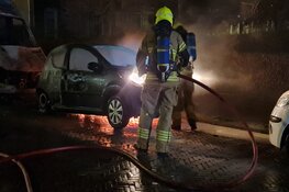 Autobrand aan Boendalehof in Alkmaar