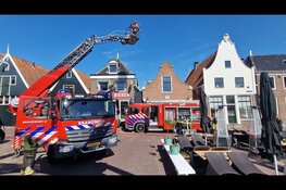 Brand in café in De Rijp