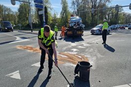 Twee gewonden en veel schade bij ongeluk op kruising N508