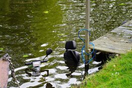 Gestolen scootmobiel te water in Alkmaar