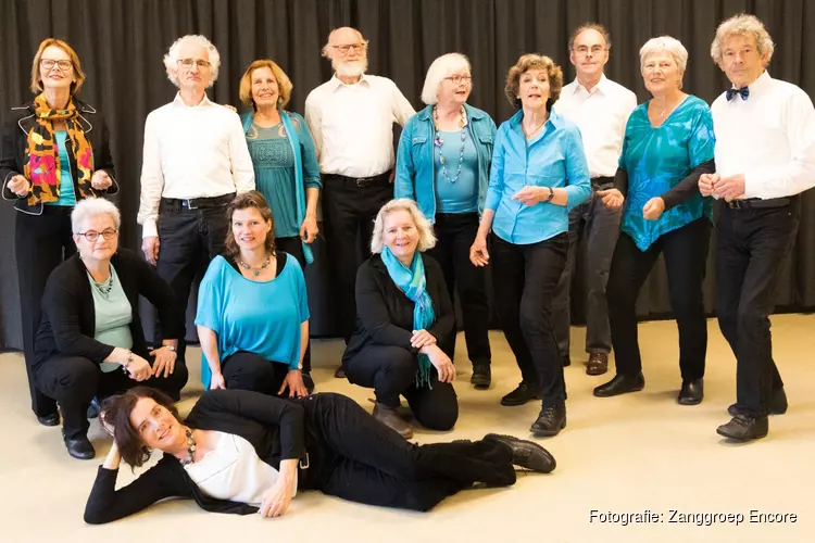 Open repetitie bij zanggroep Encore