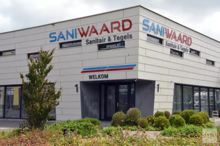 Komende zaterdag feestelijke opening Saniwaard Sanitair en Tegels
