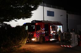 Brand in bedrijfspand op Vossenkoog