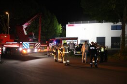 Brand in bedrijfspand op Vossenkoog