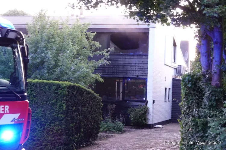 Brand in woning Oranjelaan zorgt voor flinke schade