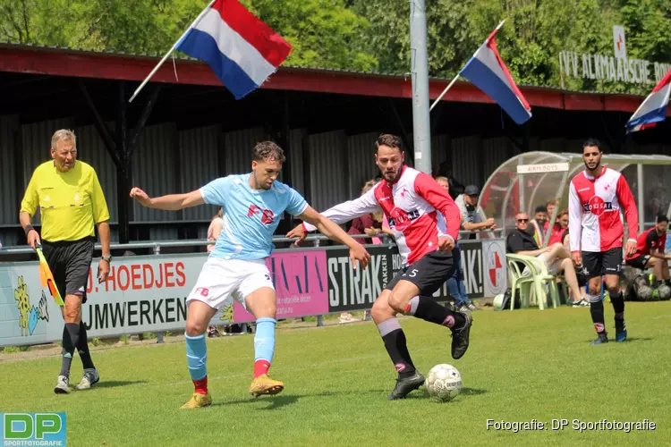 Alkmaarsche Boys klopt Dirkshorn en treft nu De Rijp in nacompetitie