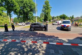 Voetganger geschept op Vondelstraat