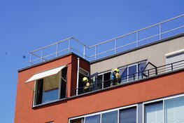 Brand in appartement Biesboschstraat