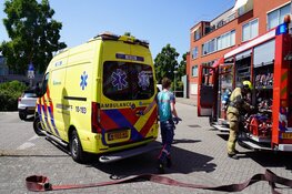 Brand in appartement Biesboschstraat