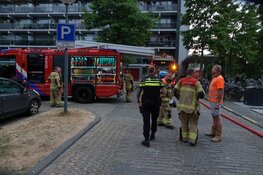 Meerdere woningen ontruimd na brand aan Melis Stokelaan