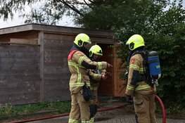 Brand in bijgebouw G.H.A. De Zeeuwstraat Alkmaar