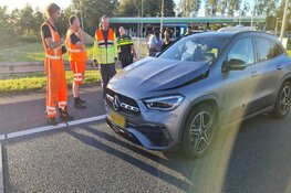 Bestuurder aangehouden na botsing op A9 bij Alkmaar