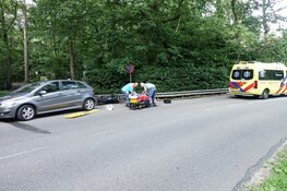 Motorrijder gewond op Duinweg in Bergen