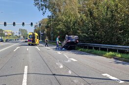 Twee gewonden bij ongeval op N9 bij Alkmaar