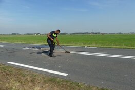 N246 dicht bij Starnmeer door ongeval