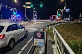 Veel schade bij botsing op Zuiddijk