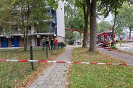 Brand in flat aan Muiderwaard