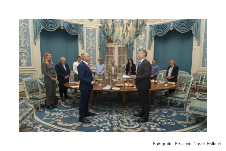 Voormalig Alkmaars wethouder Pieter Dijkman waarnemend burgemeester Drechterland