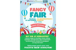 Geldinzameling Fancy Fair Schoolplein Vroonermeerschool, Lispeltuut, Klein Alkmaar